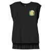 Women's Flowy Muscle Tee With Rolled Cuffs Thumbnail