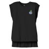 Women's Flowy Muscle Tee With Rolled Cuffs Thumbnail