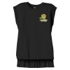 Women's Flowy Muscle Tee With Rolled Cuffs Thumbnail