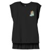 Women's Flowy Muscle Tee With Rolled Cuffs Thumbnail
