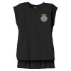 Women's Flowy Muscle Tee With Rolled Cuffs Thumbnail