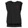 Women's Flowy Muscle Tee With Rolled Cuffs Thumbnail