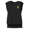 Women's Flowy Muscle Tee With Rolled Cuffs Thumbnail