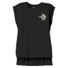 Women's Flowy Muscle Tee With Rolled Cuffs Thumbnail