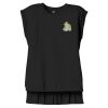 Women's Flowy Muscle Tee With Rolled Cuffs Thumbnail