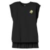 Women's Flowy Muscle Tee With Rolled Cuffs Thumbnail