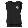 Women's Flowy Muscle Tee With Rolled Cuffs Thumbnail
