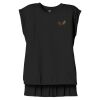 Women's Flowy Muscle Tee With Rolled Cuffs Thumbnail