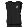 Women's Flowy Muscle Tee With Rolled Cuffs Thumbnail
