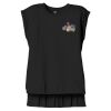 Women's Flowy Muscle Tee With Rolled Cuffs Thumbnail