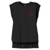 Women's Flowy Muscle Tee With Rolled Cuffs Thumbnail