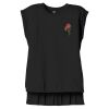 Women's Flowy Muscle Tee With Rolled Cuffs Thumbnail