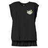 Women's Flowy Muscle Tee With Rolled Cuffs Thumbnail