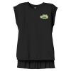 Women's Flowy Muscle Tee With Rolled Cuffs Thumbnail