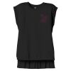 Women's Flowy Muscle Tee With Rolled Cuffs Thumbnail