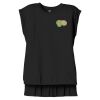 Women's Flowy Muscle Tee With Rolled Cuffs Thumbnail