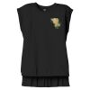 Women's Flowy Muscle Tee With Rolled Cuffs Thumbnail