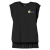 Women's Flowy Muscle Tee With Rolled Cuffs Thumbnail