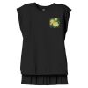 Women's Flowy Muscle Tee With Rolled Cuffs Thumbnail