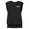 Women's Flowy Muscle Tee With Rolled Cuffs Thumbnail