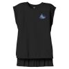 Women's Flowy Muscle Tee With Rolled Cuffs Thumbnail