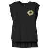 Women's Flowy Muscle Tee With Rolled Cuffs Thumbnail
