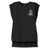 Women's Flowy Muscle Tee With Rolled Cuffs Thumbnail