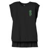 Women's Flowy Muscle Tee With Rolled Cuffs Thumbnail