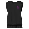 Women's Flowy Muscle Tee With Rolled Cuffs Thumbnail