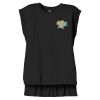 Women's Flowy Muscle Tee With Rolled Cuffs Thumbnail