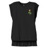 Women's Flowy Muscle Tee With Rolled Cuffs Thumbnail