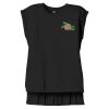 Women's Flowy Muscle Tee With Rolled Cuffs Thumbnail