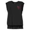 Women's Flowy Muscle Tee With Rolled Cuffs Thumbnail