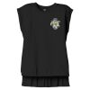 Women's Flowy Muscle Tee With Rolled Cuffs Thumbnail
