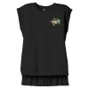 Women's Flowy Muscle Tee With Rolled Cuffs Thumbnail