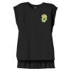 Women's Flowy Muscle Tee With Rolled Cuffs Thumbnail