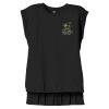 Women's Flowy Muscle Tee With Rolled Cuffs Thumbnail
