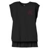 Women's Flowy Muscle Tee With Rolled Cuffs Thumbnail