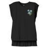 Women's Flowy Muscle Tee With Rolled Cuffs Thumbnail