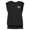 Women's Flowy Muscle Tee With Rolled Cuffs Thumbnail