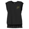 Women's Flowy Muscle Tee With Rolled Cuffs Thumbnail