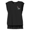 Women's Flowy Muscle Tee With Rolled Cuffs Thumbnail