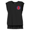 Women's Flowy Muscle Tee With Rolled Cuffs Thumbnail