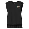 Women's Flowy Muscle Tee With Rolled Cuffs Thumbnail