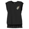 Women's Flowy Muscle Tee With Rolled Cuffs Thumbnail