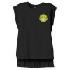 Women's Flowy Muscle Tee With Rolled Cuffs Thumbnail