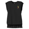 Women's Flowy Muscle Tee With Rolled Cuffs Thumbnail