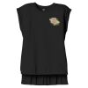 Women's Flowy Muscle Tee With Rolled Cuffs Thumbnail