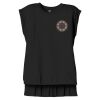 Women's Flowy Muscle Tee With Rolled Cuffs Thumbnail