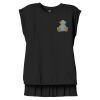 Women's Flowy Muscle Tee With Rolled Cuffs Thumbnail